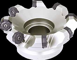 FMA2 Kr:45 High Performance Face Mill with 6 edges for outstanding economy Wysokowydajna głowica do