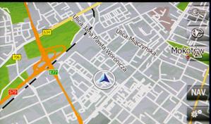with Go oferuje satelitarne mapy Europy Centralnej i Zachodniej oraz tak przydatne