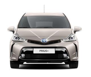 Prius+ czerpie inspirację z charakterystycznej sylwetki Priusa, wzbogacając ją o dodatkową przestrzeń.