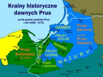 Granice diecezji warmińskiej oraz wydzielonego z niej dominium rozszerzają się w miarę zdobywania kolejnych terenów zamieszkanych przez Prusów.