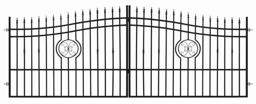 bramowy 100x100mm bramowo-furtkowy 100x100mm gładki 50x50mm gładki