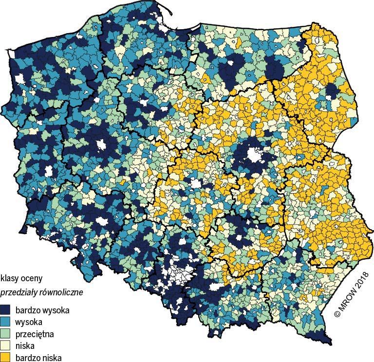 Potrzeba dezagraryzacji gospodarki lokalnej Badania MROW dotyczą niezwykle ważnego aspektu zmian: stopnia zaawansowania procesów przekształcenia wsi rolniczej w wieś wielofunkcyjną.