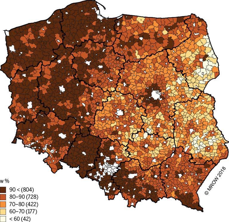 Średni roczny dochód podatnika podatku PIT Źródło: opracowanie własne na podstawie danych z Ministerstwa Finansów.