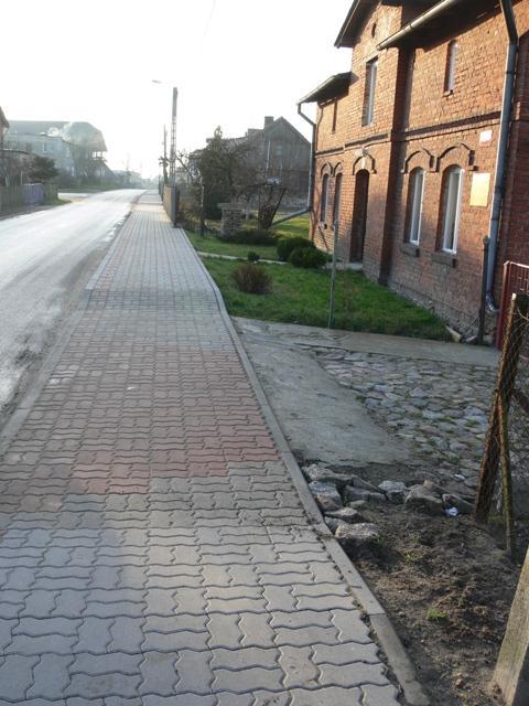 BISKUPIEC Kształtowanie centrum wsi