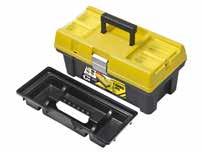 ToolBox Stuff Semi Profi 12 Skrzynka narzędziowa Stuff Semi Profi 12 312 (L) x 1 (W) x 130 (H) mm SKR12SPSCARCZAPG001 SKR12SPSCARNIEPG001 SKR12SPSCARCZEPG001 SKR12SPSCARPOMPG001 SKR12SPSCARZOLPG001