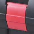 narzędzi Reinforced pins made of durable platic prevent breakage of the hinges.
