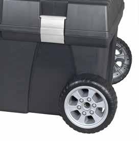 Stuff Wheelbox to nowoczesna, pojemna i mobilna skrzynka narzędziowa.