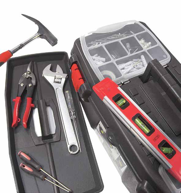 ToolBoxes ERGO Skrzynki narzędziowe ERGO Available colors Dostępne kolory L CAPTION LEGENDA