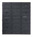 Plastic Slat Listwa plastikowa 495(L) x 40(W) mm LISTWAPLAPG001 59055501444 9000 100 L Tool rack Półka narzędziowa 580(L) x 200(W)mm W POLKACZAPG001 590555009 320 20 Metal Slat Listwa metalowa 495(L)