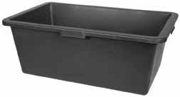 Rectangular Prostokątna Round Okrągła Metal handle Uchwyt metalowy Rectangular building container 40 Kastra budowlana prostokątna 40 12(A) x 400(B) x 21(C)mm Round building container 40 with handle