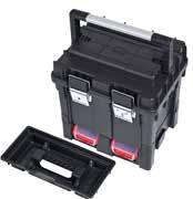 warstwą gumy Wheelbox HD Compact Skrzynka narzędziowa na kółkach HD Compact 495(L) x 30(W) x