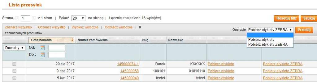 Tutaj mamy możliwość skonfigurowania modułu, poniżej zostaną opisane najważniejsze opcje: Dostępny włącza lub wyłącza moduł.