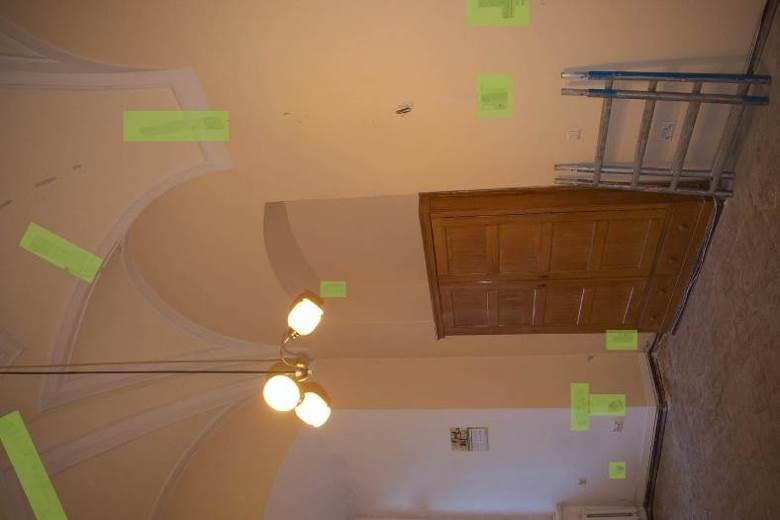 Miejsca wykonania odkrywek pomieszczenie 8e