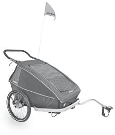 Croozer Kid Plus jako przyczepka rowerowa