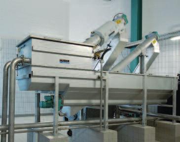 WASTE WATER Solutions Mechaniczne oczyszczanie ścieków HUBER ROTAMAT Stacja zlewcza Ro 3 HUBER C stacja zlewcza Ro 3.