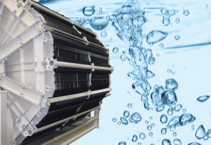 Technika membranowa / MBR / Odzysk wody Bioreaktory membranowe dla każdej oczyszczalni Intensywnna dyzenfekcja ścieków Dotychczasowy proces oczyszczania stosowany w oczyszczalniach komunalnych i