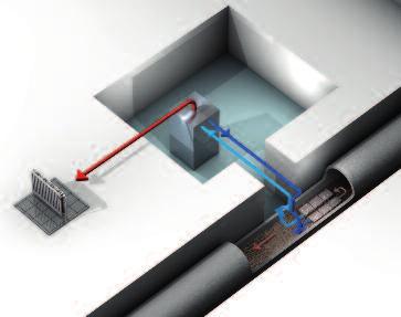 Technologie HUBER odzysku wody i ciepła WASTE WATER Solutions Heat and cold from wastewater: HUBER Heat Exchanger TubeWin wykorzystanie ścieków przez wymiennik ciepła zainstalowany w kanale