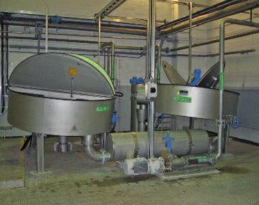 Filtracja Bioreaktory z membraną Przeróbka osadów Przemysł owocowo-warzywny: Koncentraty soków owocowych Konserwy Przeróbka ziemniaków