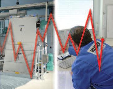 WASTE WATER Solutions Globalny serwis HUBER Usługi w dziedzinie optymalizacji procesów Urządzenia optymalnie dobrane do wymagań użytkownika zapewniają nie tylko najwyższą wydajność, ale także niskie