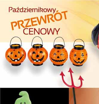 LATARENKA DYNIA Z LED 10 CM różne wzory