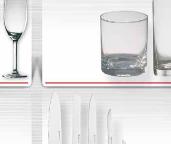 kieliszki do: wina czerwonego 400 ml i 530 ml, szampana 210 ml oraz koniaku