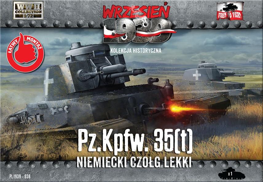 PzKpfw 35 (t) z działem 3,7 cm KwK 3(t) L/0 i 2x KM MG35(t) Czołg lekki 37mm 0 długolufowa - 2xKM wsparcia: dają dodatkowe dwie kostki K0 ataku przeciwko