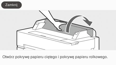 Po włączeniu drukarki wyświetlany jest ekran główny.