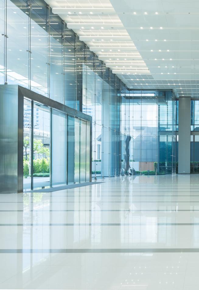 Our offer Comprehensive office refurbishment and fit-out Raised floors Drywall partitions Drywall cubicles Suspended ceilings Exterior and interior doors Aluminum and glass doors Glass partitions and