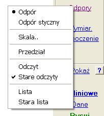 ABC wersja 6.2 49. Menu Odpory W modelu który został posadowiony na podłoŝu sprę- Ŝystym moŝna pokazać rozkład odporów. Zawsze będą pokazywane odpory normalne.
