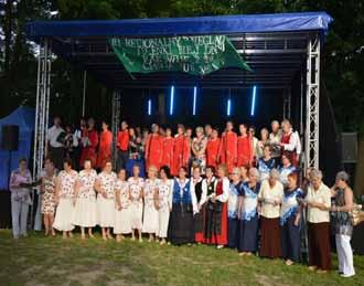 wokalne prezentowały zespoły z kilku województw. Tegoroczny przegląd zaszczycili swoją obecnością goście, a wśród nich m.in.