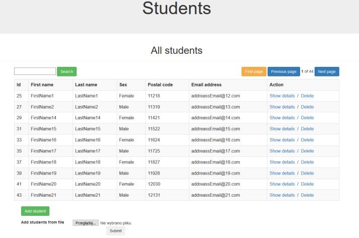 3. Aplikacje testowe Aplikacje oraz : stworzono w rodowisku programistycznym Eclipse [3] z wykorzystaniem narzędzia do automatyzacji i budowy projektów Mavenś współpracują z serwerem bazy danych