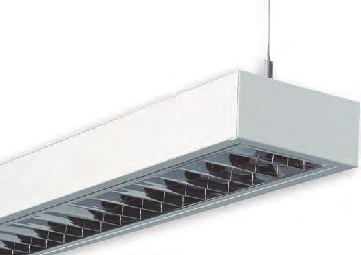 Alpo LED T5 Alpo LED Alpo to uniwersalna oprawa LED lub T5 przeznaczona do oświetlania stref roboczych w biurach i innych obiektach użyteczności publicznej.