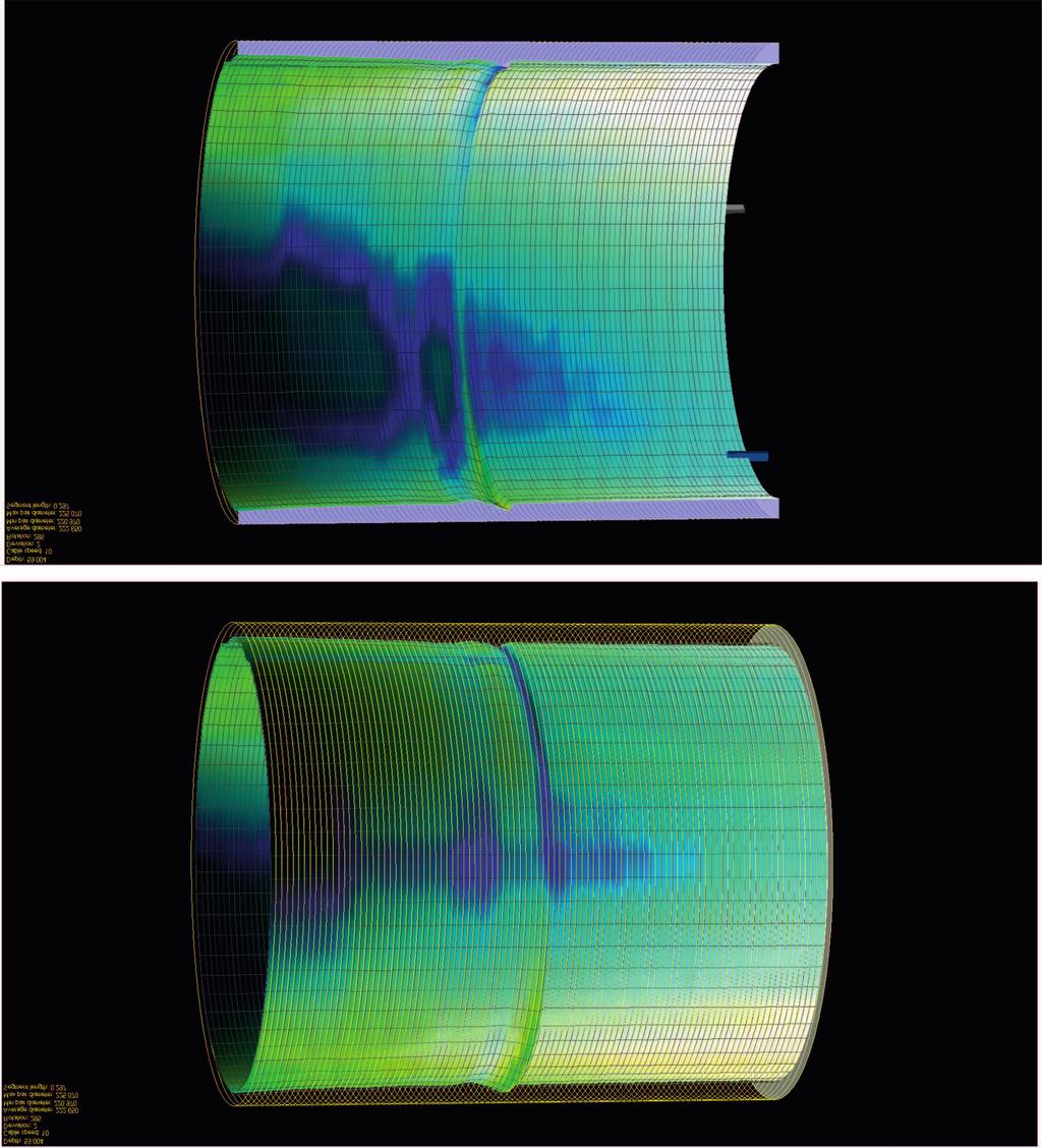 Rys. 12. Wykres porównawczy badañ MIT60 strefy na g³êbokoœci oko³o 59 m (2003 i 2012 r.) Fig. 12. Figure comparison study of MIT60 zone to a depth of 59 m (2003 and 2012) Rys. 13.