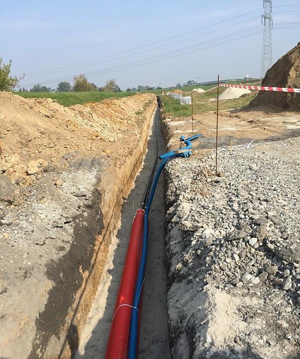 Linia napowietrzno kablowa 110