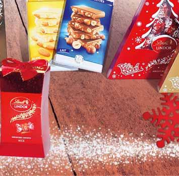 7 279 12 LINDOR XMAS TREE 12 G Assorted, Milk 1 szt. 11.
