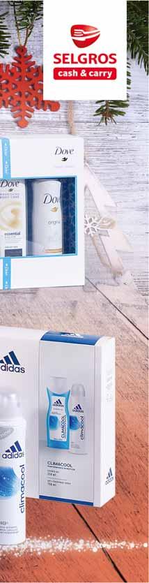 07 714229 10 DOVE ŻEL POD PRYSZNIC 20 ML, DEZODORANT 10 ML, BALSAM DO