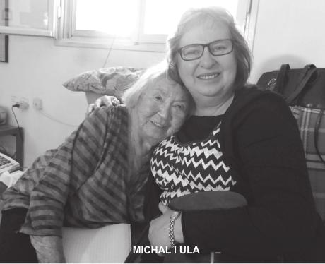 Przed wieloma laty mogliśmy gościć Michal w naszym mieszkaniu w Oświęcimiu, kiedy to przyjechała, aby uzyskać pełne informacje o tym, co stało się z jej bliskimi.