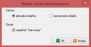 Otrzymany raport możemy wyeksportować do jednego