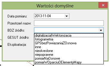 Przypominamy, że definicję obiektów z edytora można zapisać do pliku, jeśli posiadasz definicje ułatwiające tworzenie mapy dla specyficznych celów (np.
