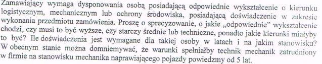 Wykształcenie określają odpowiednie przepisy prawa.