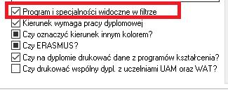 Jest to oznaczenie starych kierunków z programu Barnaba, które nie są synchronizowane z programem EKS.