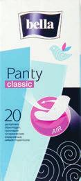 Panty, wkładki higieniczne, niebieskie,