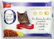 dorosłych, 70 g Trio Dinner, karma