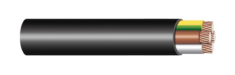 YnKY Kable elektroenergetyczne z izolacją PVC oraz powłoką z PVC uodpornionego na rozprzestrzenianie płomienia Power cables with PVC and flame retardant PVC sheath Norma IEC 60502-1 Standard YnKY 3 2