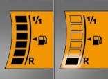 Tryb działania: 1 bieg 2 bieg KONTROLA DZIAŁANIA Brak paliwa Diesel W przypadku odcięcia paliwa, istnieje możliwość przejechania krótkiego dystansu po 10-cio krotnym naciśnięciu pompy (patrz