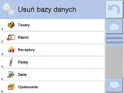 Odłączyć urządzenie pamięci masowej pendrive od gniazda USB komparatora masy.
