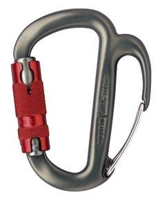 Karabinki aluminiowe z blokadą WILLIAM BALL-LOCK WILLIAM TRIACT-LOCK WILLIAM SCREW-LOCK WILLIAM M36 SL/SLN - M36 TL/TLN - M36 BL Karabinek o dużym prześwicie Duży prześwit i szeroki łuk umożliwiają