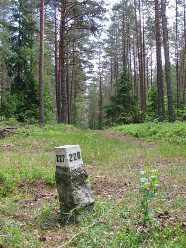 Utrwalenie podziału powierzchniowego w terenie linie podziału