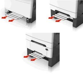 4 Na panelu sterowania drukarki dotknij przycisku, aby usunąć ten komunikat i kontynuować drukowanie.