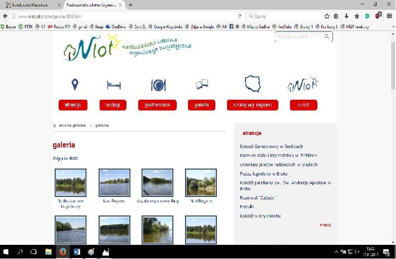 Szata graficzna strony została zachowana.
